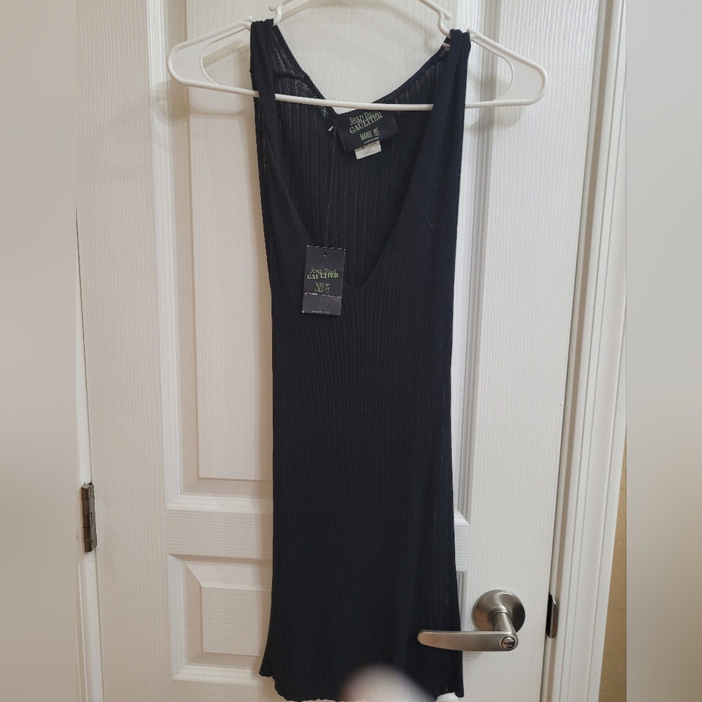 Jean Paul Gaultier vintage mini knit dress